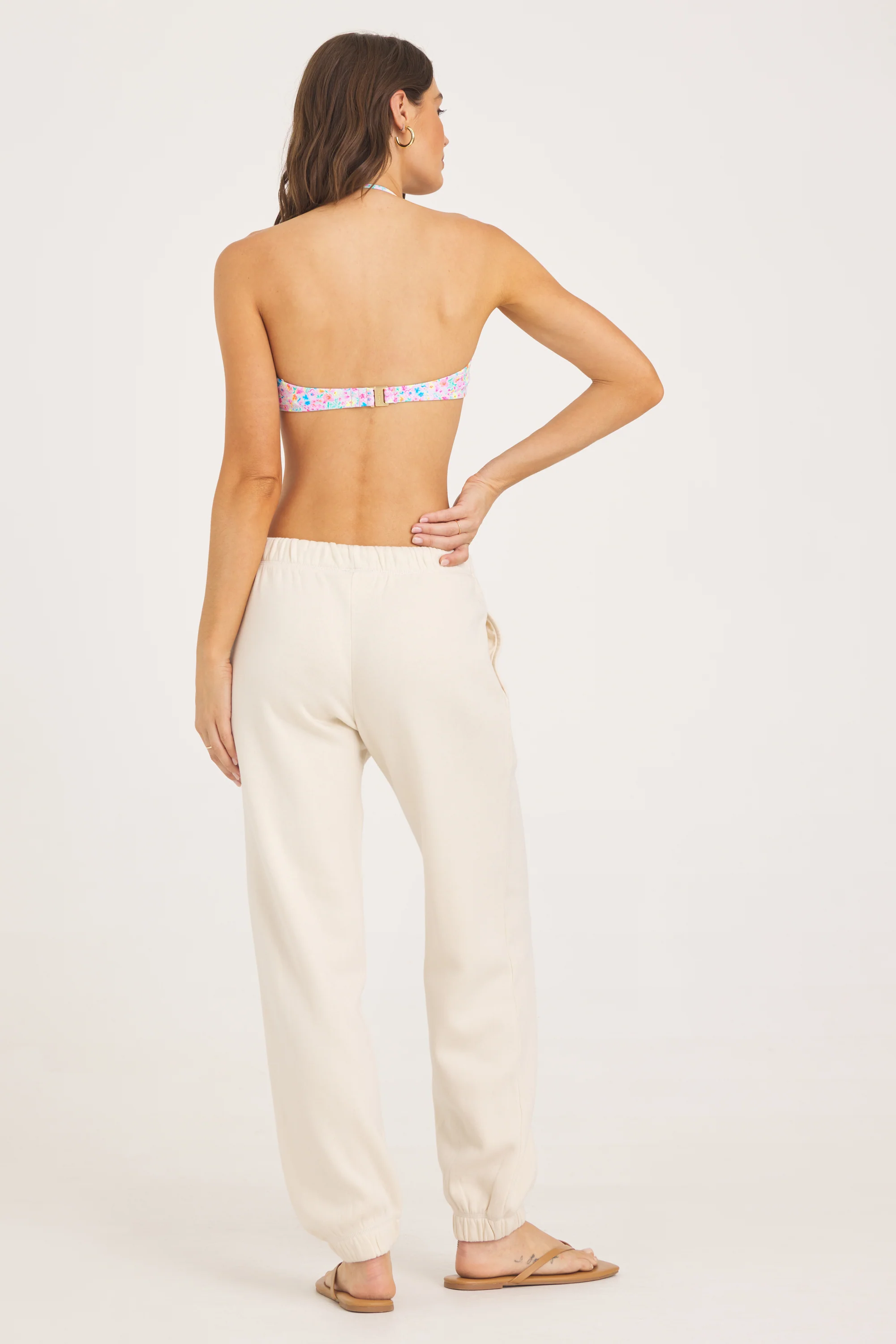 New Burnout Sweatpants - Coconut White - Image 3
